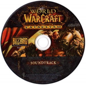 CD de l'OST du jeu Cataclysm (World of Warcraft)