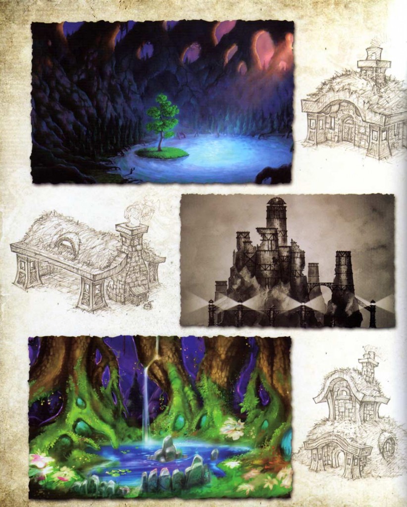 Page 40 de l'Art book Cataclysm (World of Warcraft) 