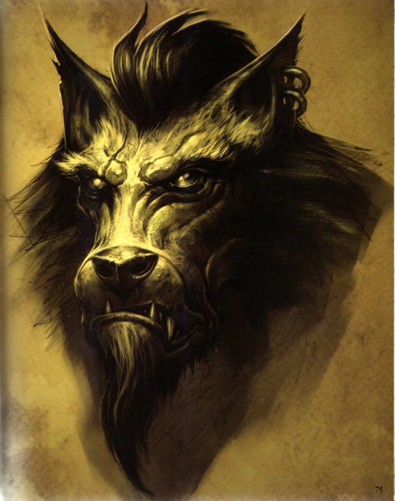 Page 75 de l'Art book Cataclysm (World of Warcraft) 