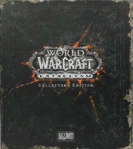 face avant de la Box collector Cataclysm (World of Warcraft)