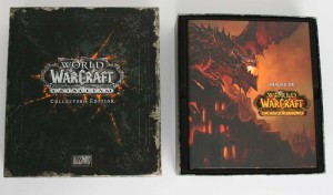 Etape 1 de l'ouverture de la Box collector Cataclysm (World of Warcraft)