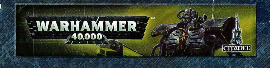 Dessus du packaging du Destroyer Necron (Warhammer 40.000)