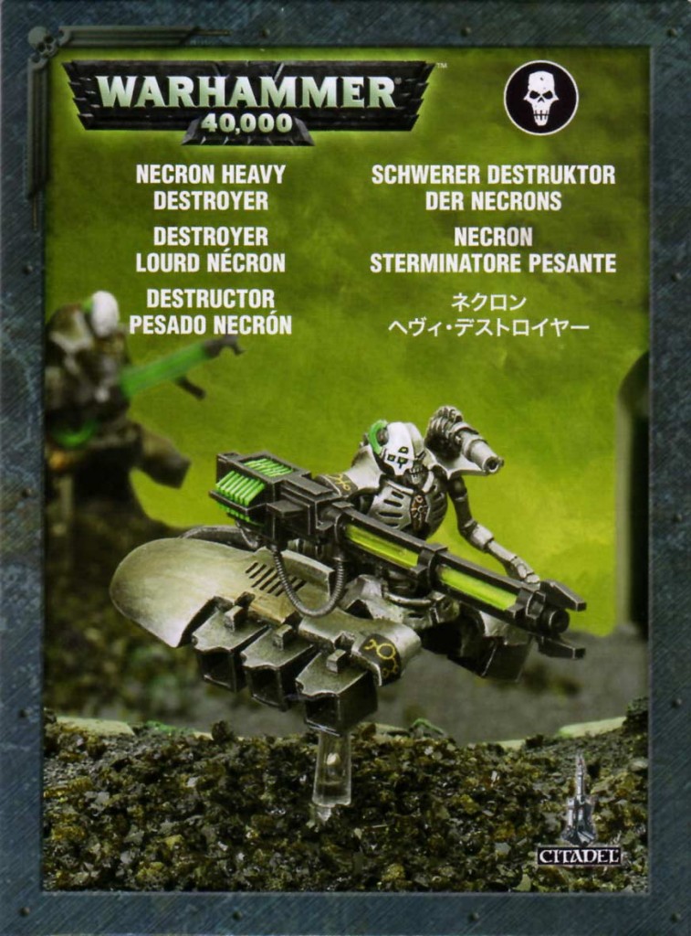 Packaging du Destroyer Lourd (Warhammer 40.000)