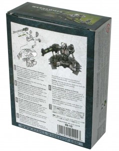 Dos du Packaging du Destroyer Lourd (Warhammer 40.000)