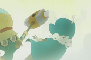 Percimol affronte Joris (Wakfu)