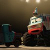 Martin affronte un monster truck appelé Le Congélateur (Cars - Pixar)