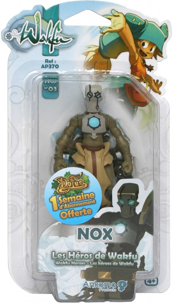 Packaging de la figurine Nox - Wakfu HW N°3