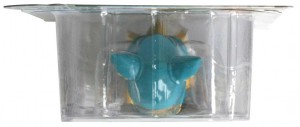 Vue dessus du packaging de la figurine Yugo HW N°1 (Wakfu)