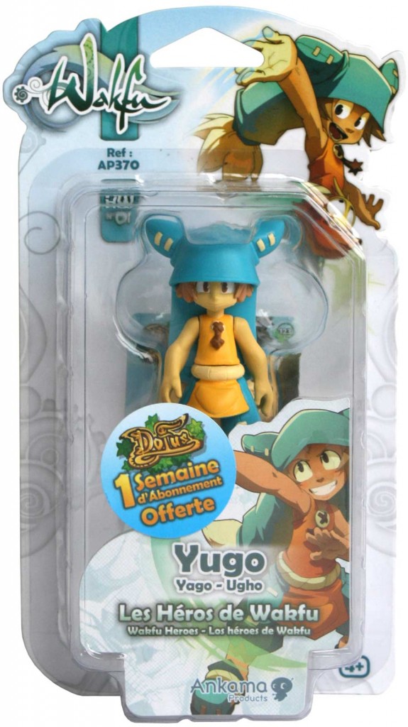 Packaging de la figurine Yugo  HW N°1 (Wakfu)