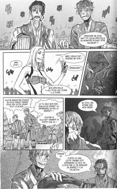 Page 4 du chapitre le sang coule plus épais, tiré de Warcraft Legends tome 4