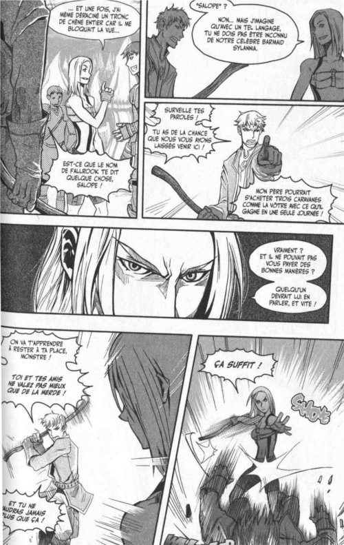 Page 5 du chapitre le sang coule plus épais, tiré de Warcraft Legends tome 4