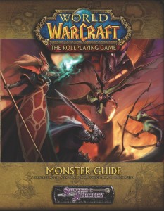 Couverture du manuel des monstres du jeu de rôle Warcraft