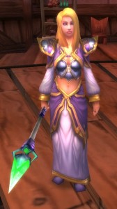 Jaina Portvaillant (Proudmore) dans le jeu vidéo World of Warcraft