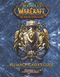 couverture de l'extension Alliance Player's guide du jeu de rôle Warcraft