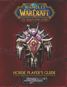 Couverture de l'extension Horde Player's Guide du jeu de rôle Warcraft