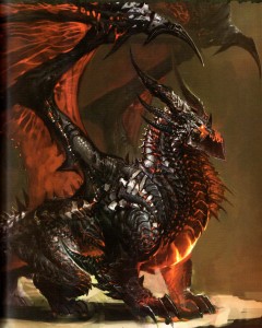 le dragon Aile de mort (Deathwing) pour Cataclysm