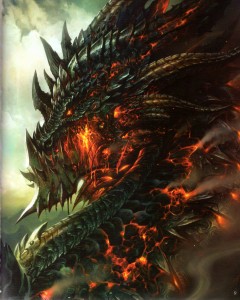 le dragon Aile de mort (Deathwing) pour Cataclysm