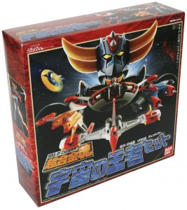 Packaging du Goldorak Soul of Chogokin GX-04S (Bandai die-cast)