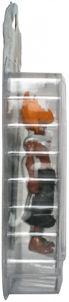 Côté gauche du packaging de la figurine HW N°2 de Tristepin (Wakfu)