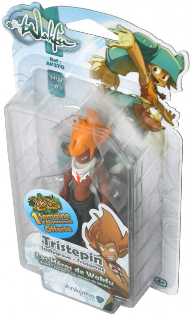 Packaging de la figurine HW N°2 de Tristepin (Wakfu)