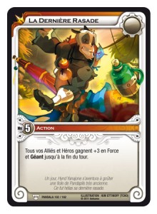 Pandala, La dernière Rasade (Carte Booster Wakfu TCG)