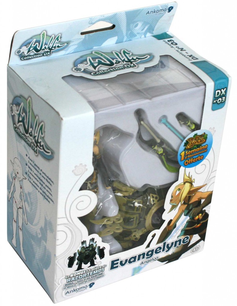 Packaging de la figurine Wakfu DX N°03 : Evangelyne