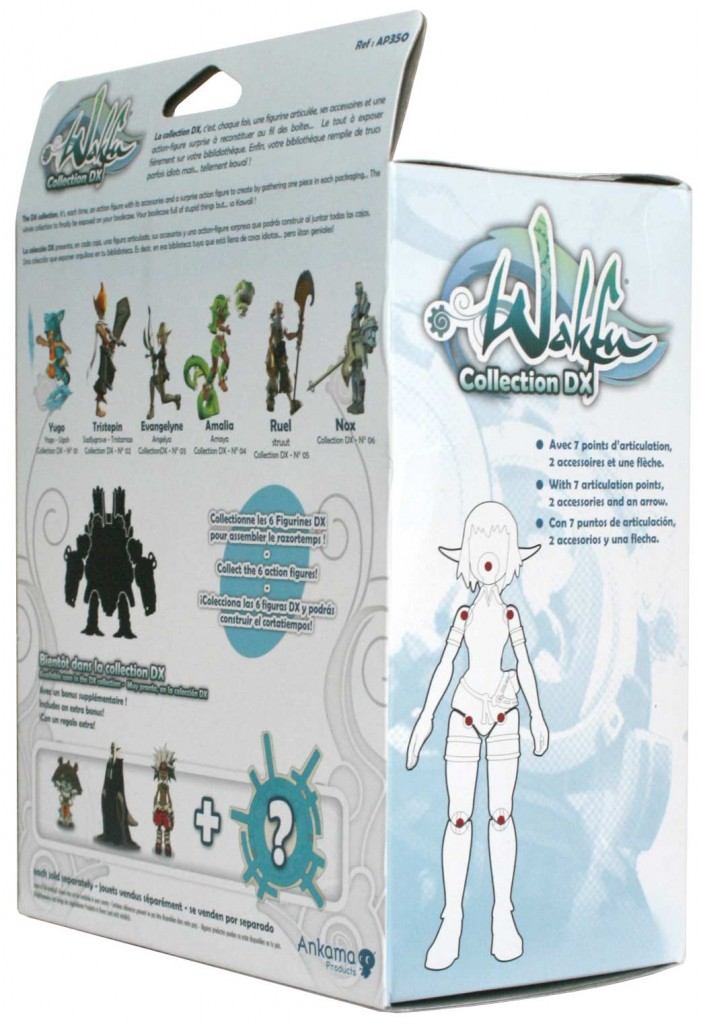 Packaging de la figurine Wakfu DX N°03 : Evangelyne