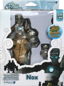 Packaging de figurine DX de Nox (Wakfu)