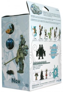 Dos du packaging de figurine DX de Nox (Wakfu)