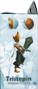 Côté droit du packaging de la figurine Wakfu DX N°02 : Tristepin