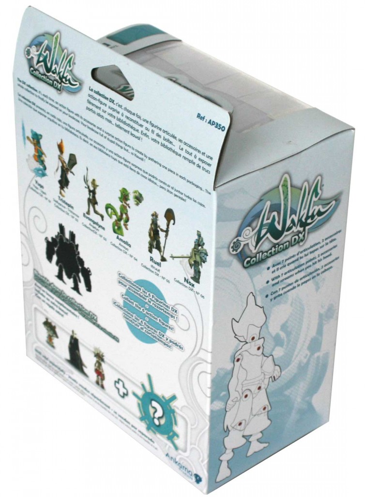 Dos du packaging de la figurine Wakfu DX N°02 : Tristepin