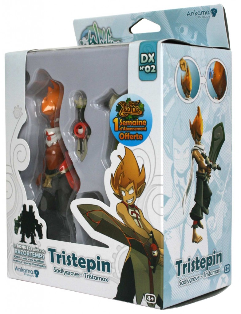 Packaging de la figurine Wakfu DX N°02 Tristepin