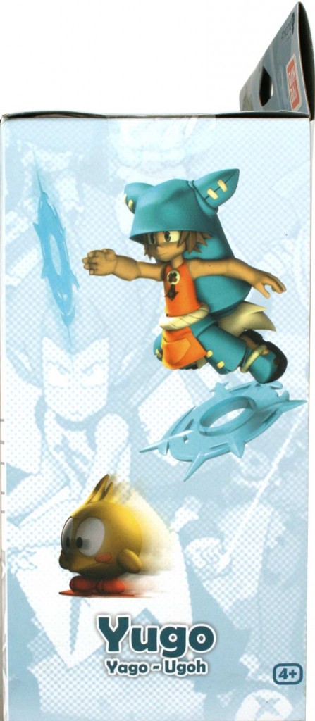 Collection Wakfu DX : côté droit du packaging de la figurine de Yugo et Az