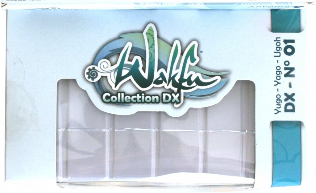 Collection Wakfu DX : dessus du packaging de la figurine de Yugo et Az