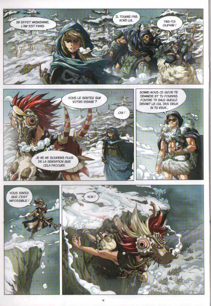 Page 4 du Comics n°1 de Maskemane (Wakfu - Dofus)
