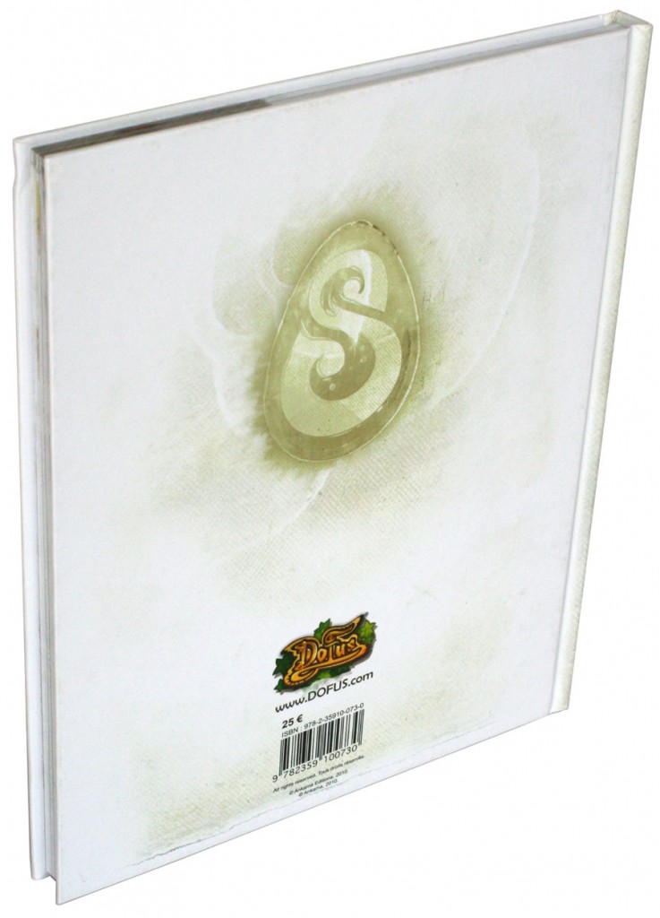 Artbook de Dofus 2.0 (dos du livre)