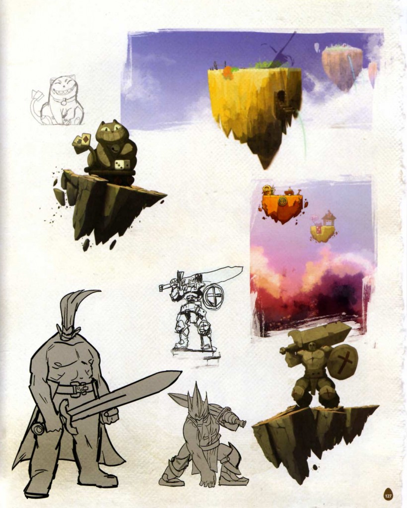 Page 127 de l'Art book de Dofus 2.0