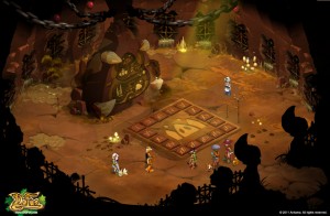 Salle de la carte du Donjon Dragon Chochon (Dofus)