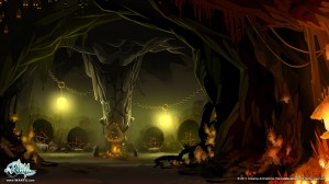 Salle de la carte du Donjon Dragon Chochon (Wakfu)