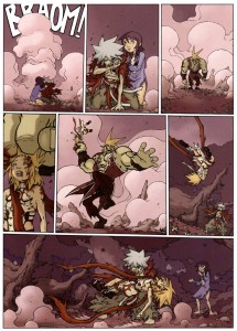 Page 7 du tome 2 de Wakfu Les Larmes de sang - Naïma