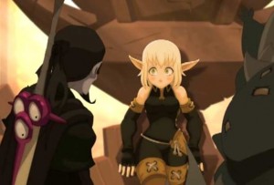 Evangelyne est cernée par les frères Smisses (Wakfu)