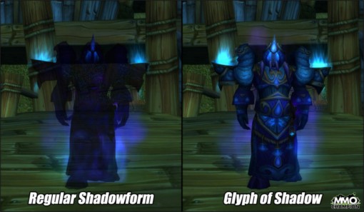 Les prêtres en forme ombre dans World of Warcraft : ils sont noirs transparents