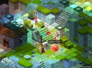 Combat dans le MMO Wakfu