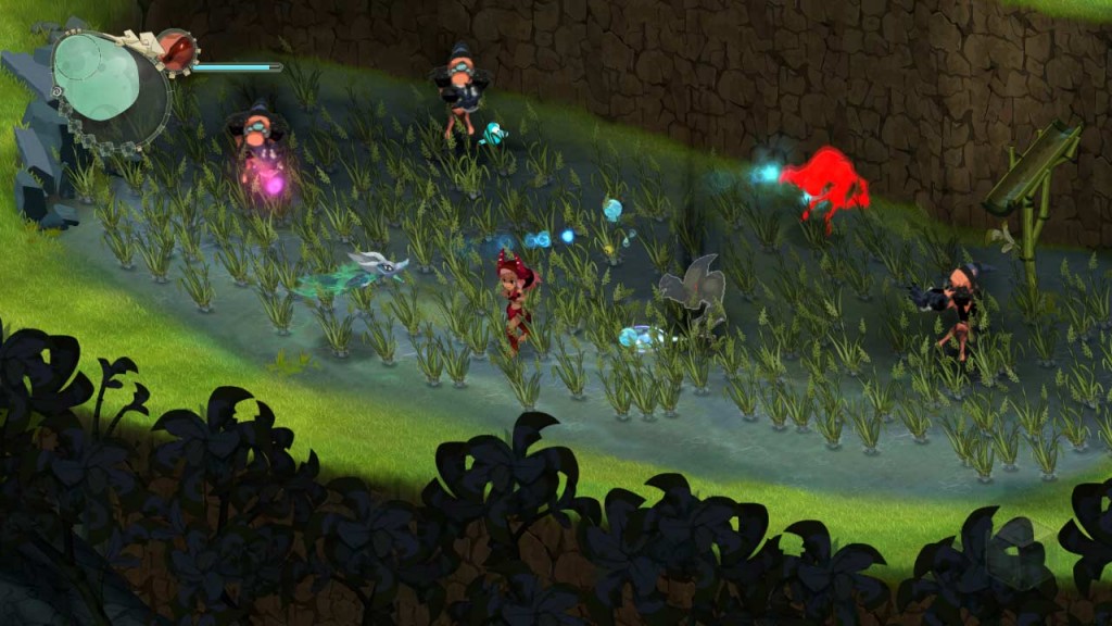 Les combats sont en temps réel (Islands of Wakfu)