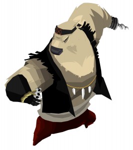 Odo, le chef les Lu-fus (Islands of Wakfu)