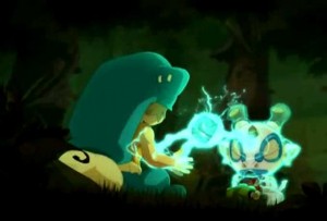 Yugo arrive a ctiver l'Eliacube en utilisant le Wakfu d'Adamaï et du dofus de Grougaloragran