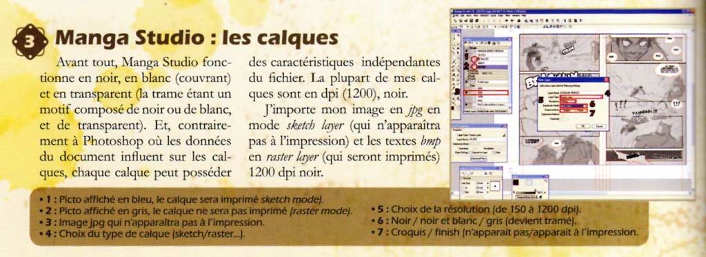 Certaines captures d'écran sont un peu petites pour lire les menus et les options