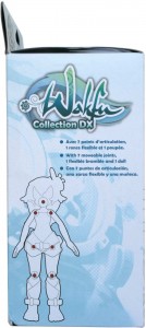 Côté droit du Packaging de la figurine Wakfu DX d'Amalia