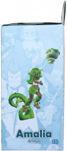 Côté gauche du Packaging de la figurine Wakfu DX d'Amalia