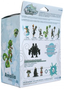 dos du Packaging de la figurine Wakfu DX d'Amalia